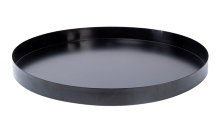 Spejlbassin sort rund L Ø78 cm